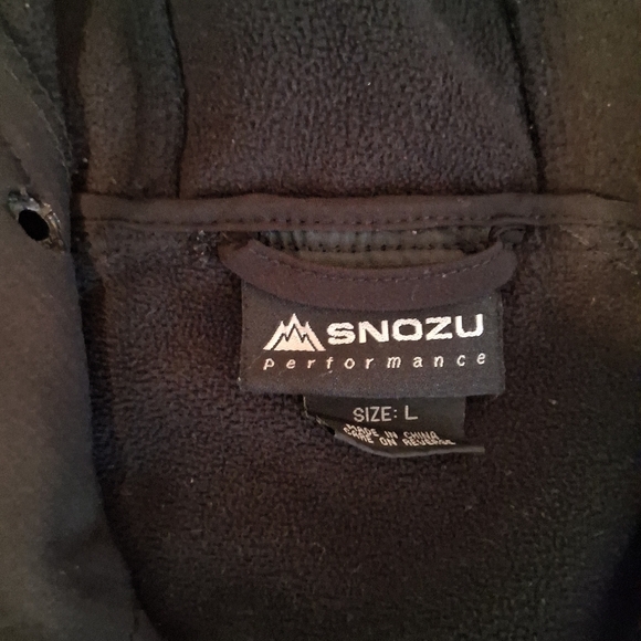 SNOZU Performance Black Winter Jacket. - Picture 4 of 7